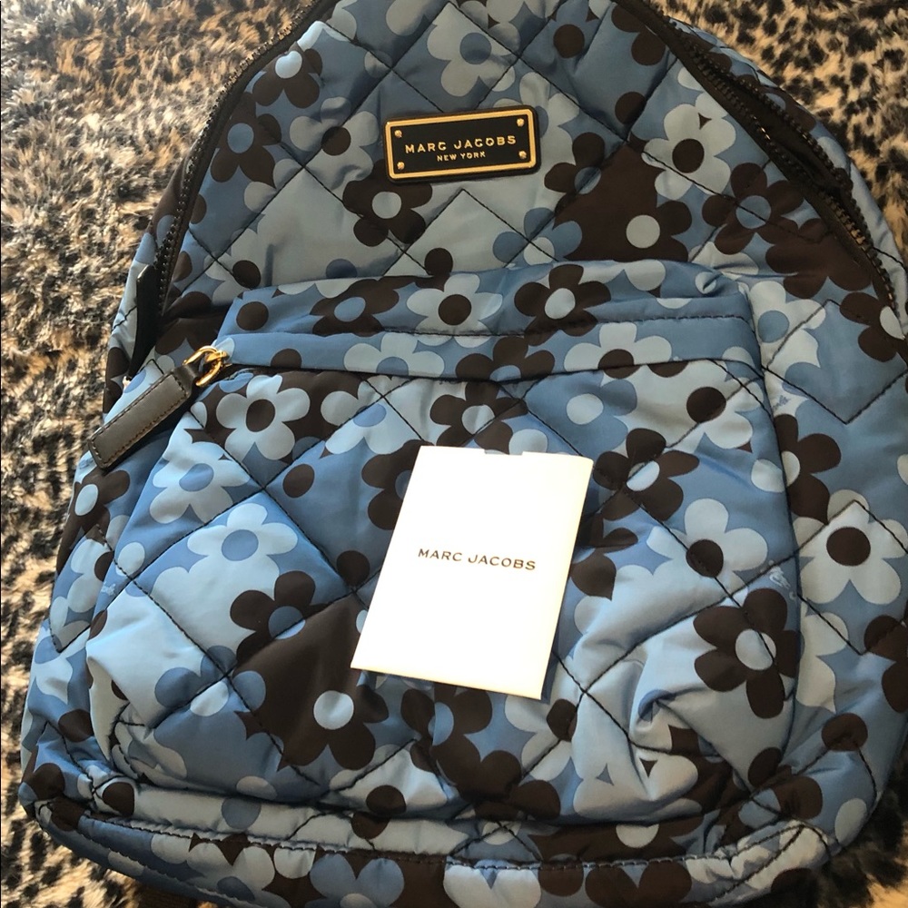 NWOT Marc Jacobs Floral Backpack